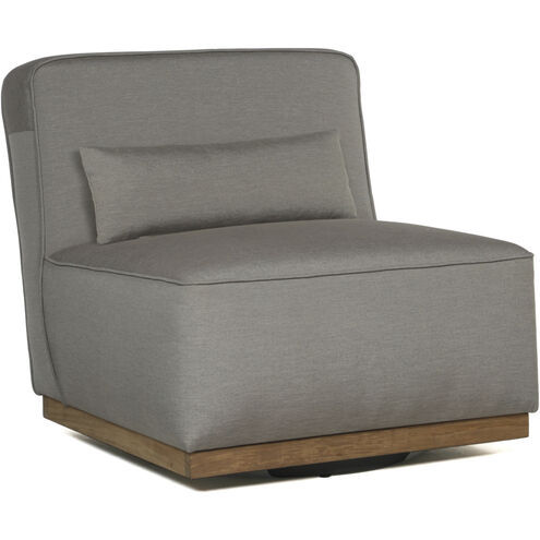 Carbonia Palazzo Taupe Outdoor Swivel Lounge Chair, Swivel